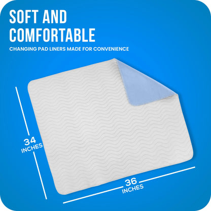 Utopia Bedding Washable Waterproof Incontinence Pads for Dogs, Adults, and Children - Heavy Absorbency Training Pads for Sofas and Couches