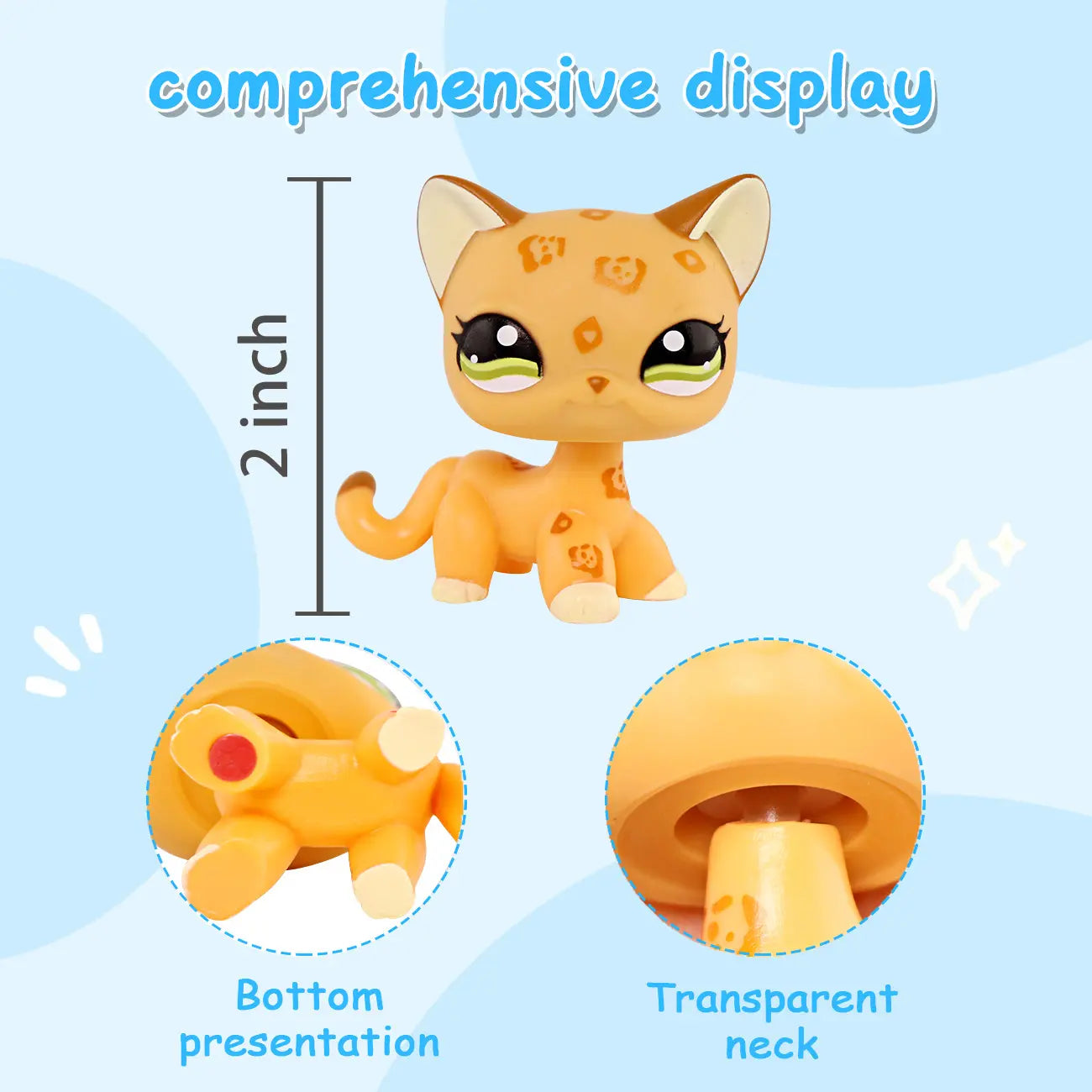 Set of 5 Collectible Miniature Shorthair Cat Statues for Indoor and Outdoor Display with Accessories - Ideal Gift for Christmas, Birthdays, and Halloween