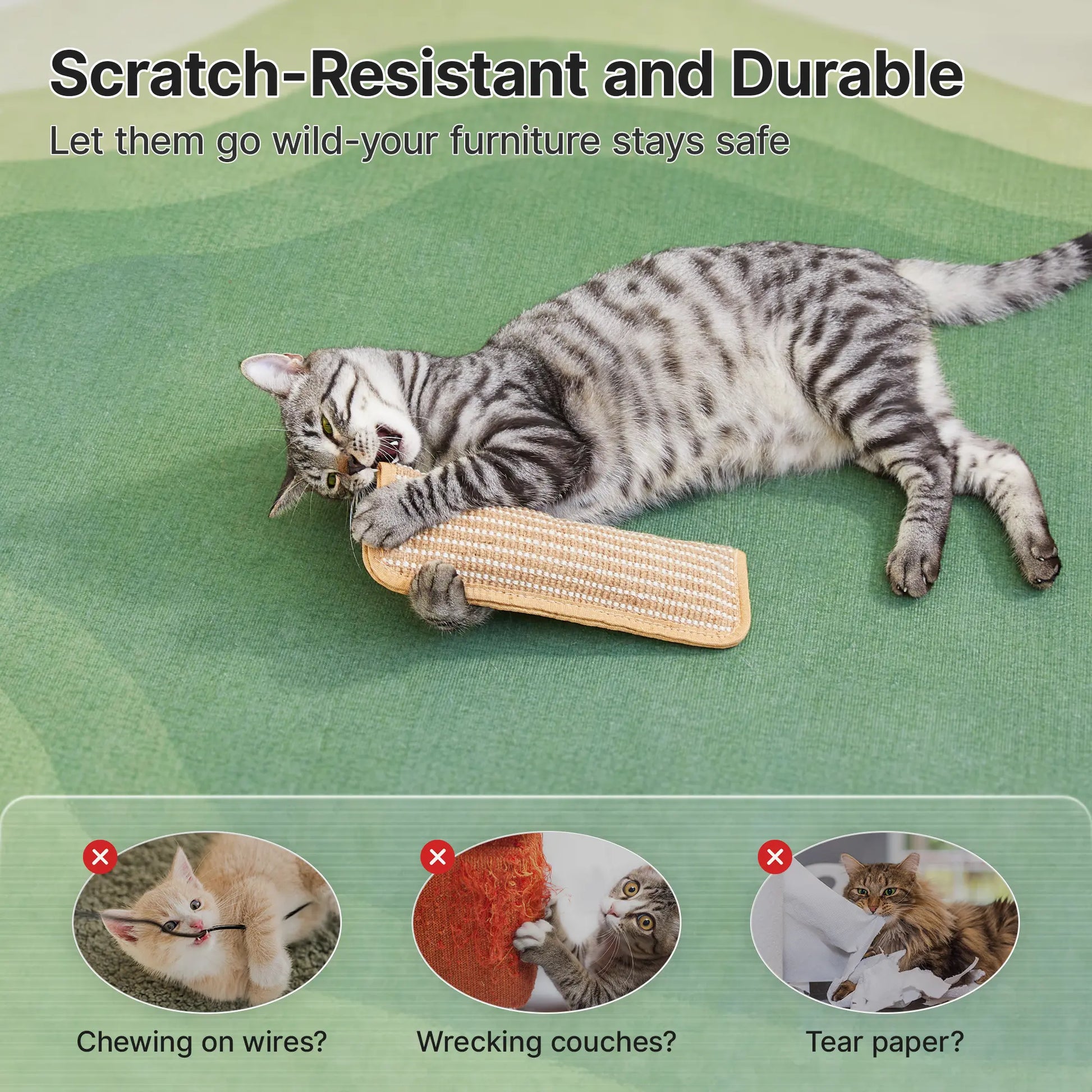Potaroma 2-Pack Interactive Cat Sisal Kicker Toys for Indoor Play, Soft Scratching Pillows for Dental Care and Engagement