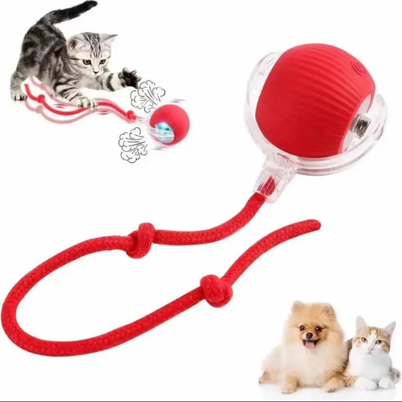 Rechargeable Interactive Pet Toy Ball with Bird Chirping Sound and Smart Motion Sensor, Designed for Durability and Quiet Operation, Offering Anti-Depression Benefits and Extended Battery Life for Versatile Use