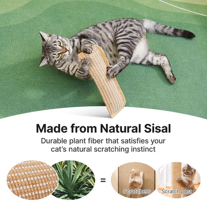Potaroma 2-Pack Interactive Cat Sisal Kicker Toys for Indoor Play, Soft Scratching Pillows for Dental Care and Engagement