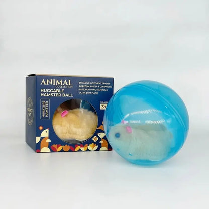 Interactive Smart Cat Toy Ball - Automatic Rolling Mouse, USB Rechargeable Feline Entertainment Device
