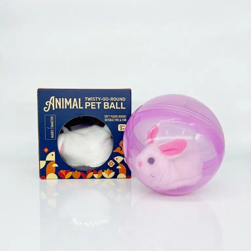 Interactive Smart Cat Toy Ball - Automatic Rolling Mouse, USB Rechargeable Feline Entertainment Device