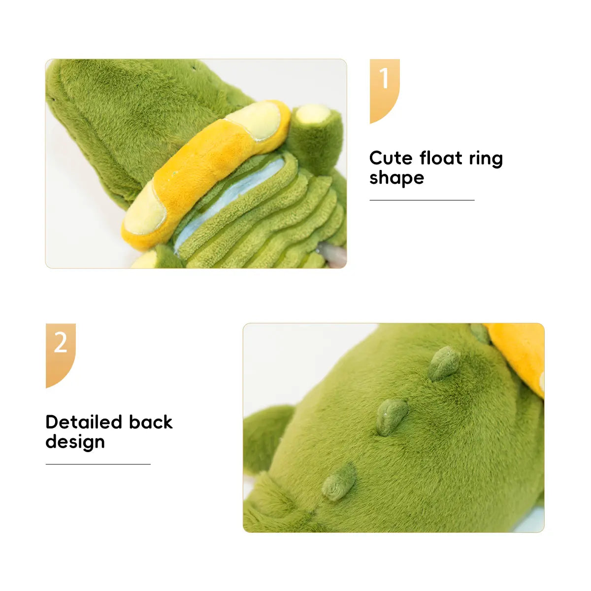 Motion-Activated Interactive Crocodile Plush Dog Toy with Wagging Tail, Squeaky Sounds, Crinkle Design, USB Rechargeable, Detachable and Washable Cover, Not Suitable for Heavy Chewing