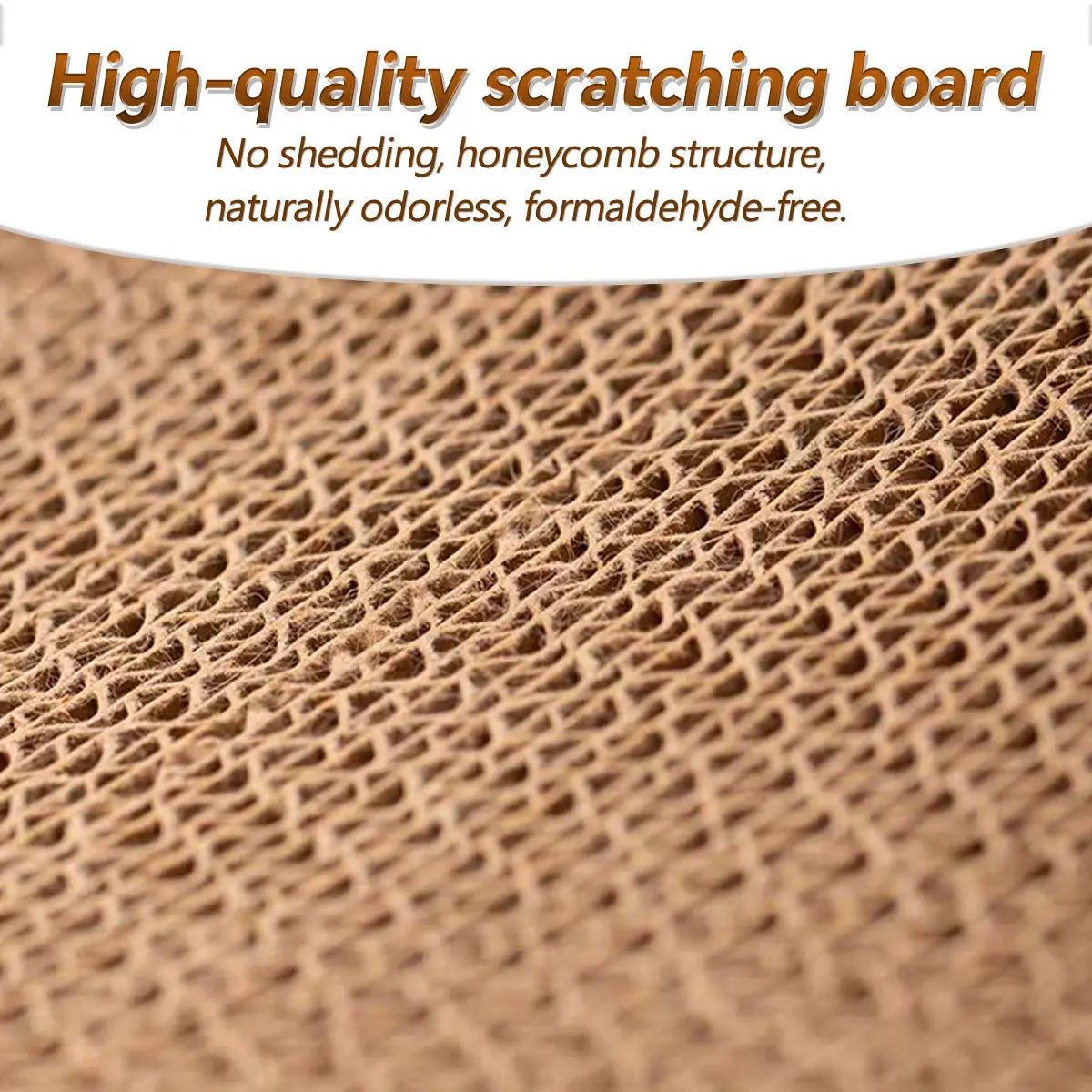 Elegant Bohemian Rocking Cat Scratcher Bed for Indoor Cats, Natural Sisal Curved Lounge with Sturdy Wooden Frame, Calming Anti-Anxiety Rocker Chair, Non-Shedding Comfortable Bed for Medium to Large Cats and Kittens, Easy Assembly