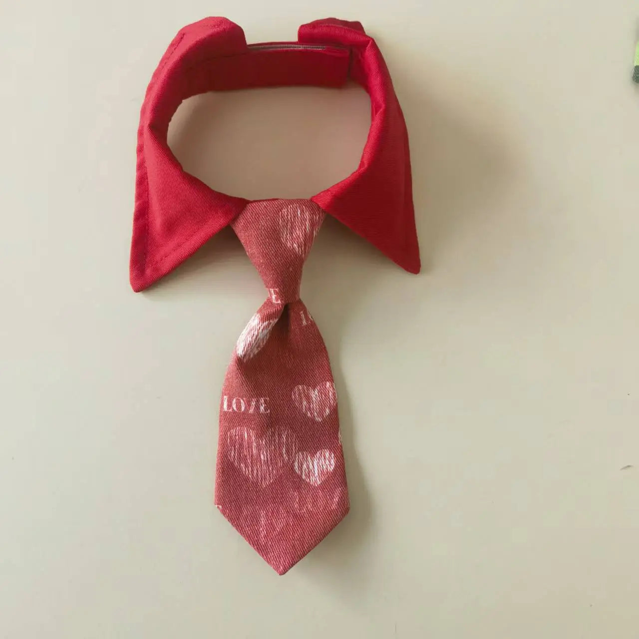 Striped Pet Collar and Bow Tie Set – Adjustable Neck Scarf Bib Grooming Accessory for Cats and Dogs