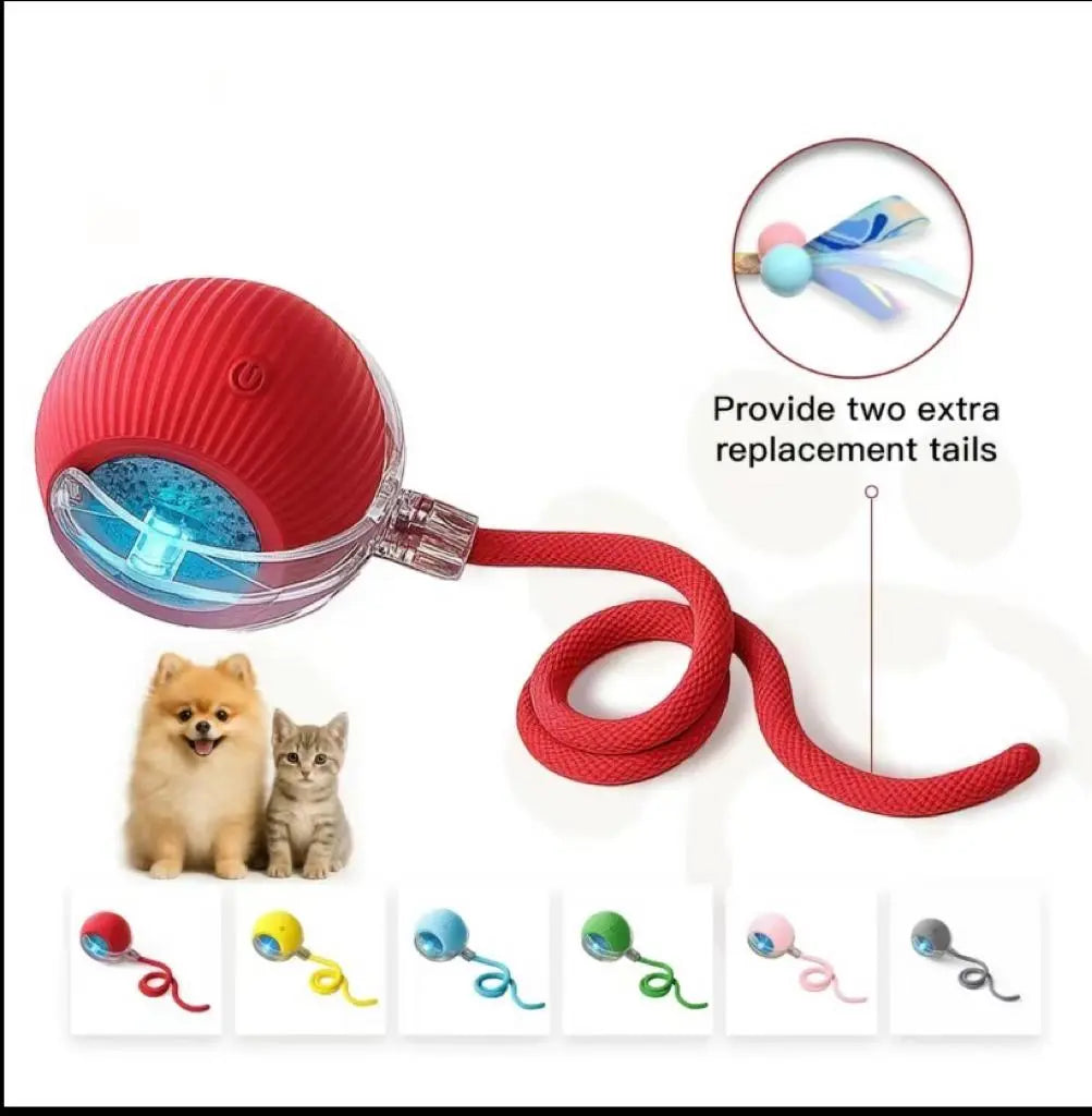 Rechargeable Interactive Pet Toy Ball with Bird Chirping Sound and Smart Motion Sensor, Designed for Durability and Quiet Operation, Offering Anti-Depression Benefits and Extended Battery Life for Versatile Use