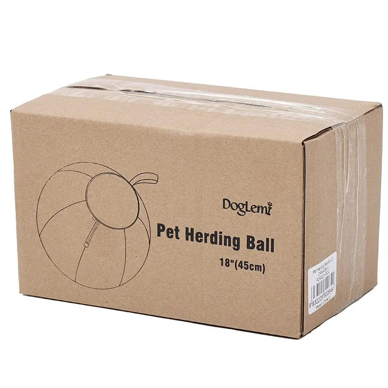 Premium Rubber Dog Training Ball with Handle for Interactive Fetch - Ideal for Border Collies and Other Breeds