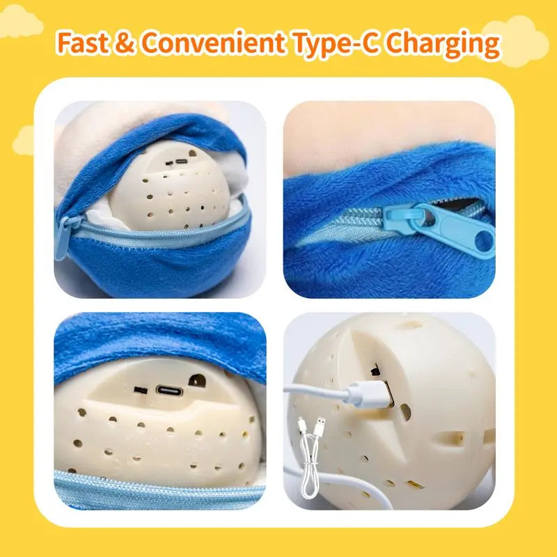 Interactive Rechargeable Pig-Shaped Sensory Dog Toy with Squeaking, Recording, and Music Features for Engaging Play Across All Dog Sizes